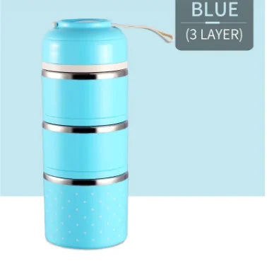 Leak-Proof Stainless Steel Thermal Lunch Boxes Rieworkes