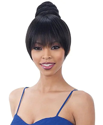 SWIRL BUN BANG - Freetress Equal Synthetic Bun & China Bang (OT30) Mimarta