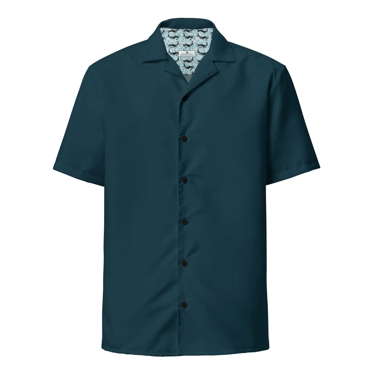 Dark Seas Blue button shirt Rieworkes