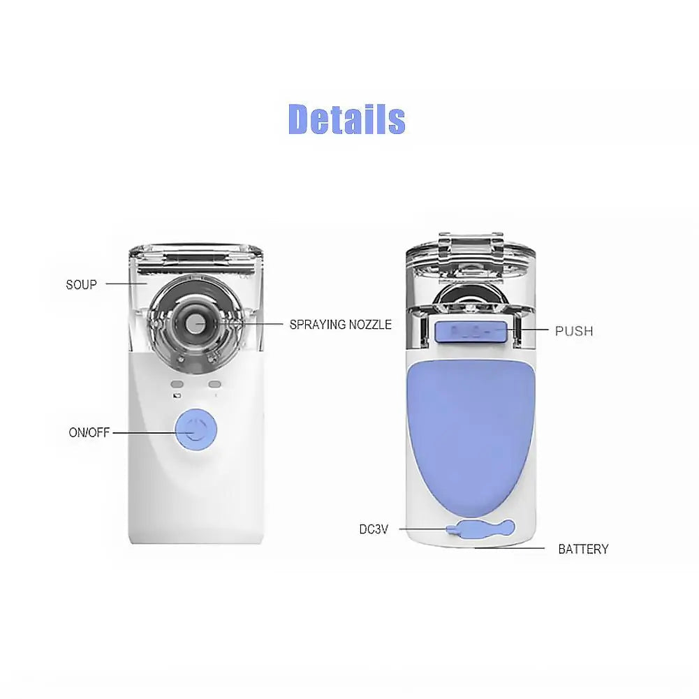Portable Cool Mist Nebulizer Rieworkes