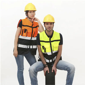 Reflective Safety Vest for Traffic Commanders Mimarta