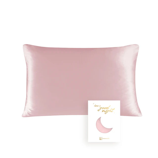 Silk Solid Color Satin Pillowcase Rieworkes