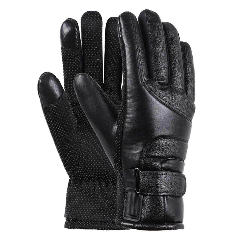 Electric USB Heated Gloves Winter Warming Thermal Ski Snow Hand Warm Windproof Rieworkes