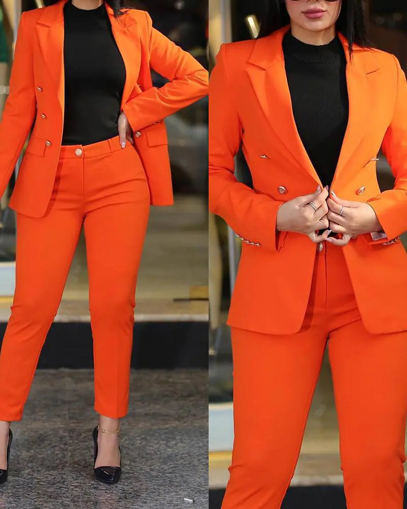 2023 Women's Casual Fashion Suit Set for Work Mimarta
