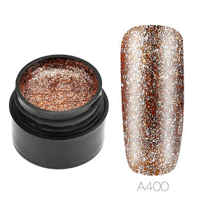 Hybrid Varnishes Gel Nail Polish Set Glitter Rieworkes