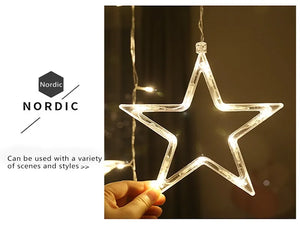 Moon Star Curtain Lights Mimarta