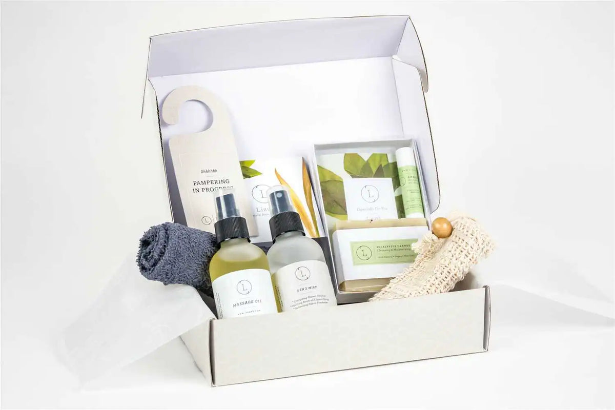 Bath and Body Skincare Gift Box For Men and Women, Special soothing and massaging Set Rieworkes