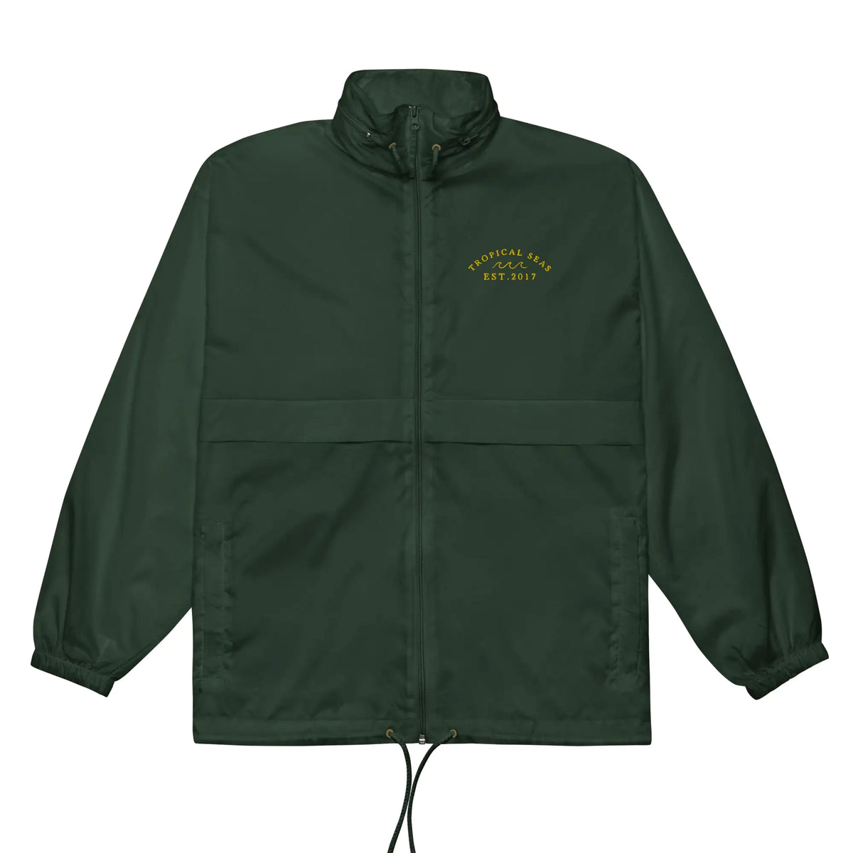 Tropical Seas embroidered windbreaker Rieworkes