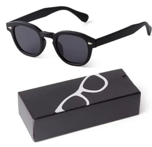 Gradient Small Round Sunglasses for Women Men Rieworkes