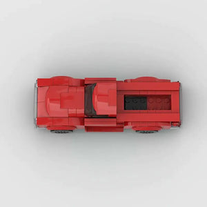 Old Classic F1 Racing Car Building Brick Block Toys Rieworkes