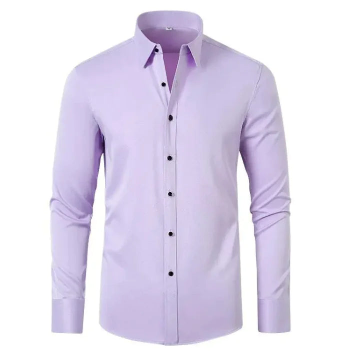 Men's Wrinkle-Free Elastic Business Shirt Mimarta
