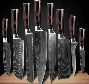 Carpenter's Special Set 6-piece Set 8-piece Set Knife Chef Knife Kitchen Knife Cooking Rieworkes