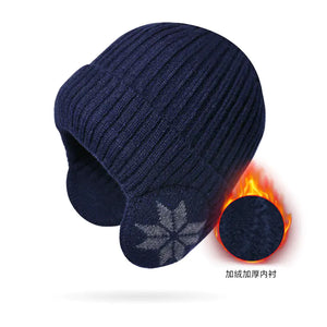 Winter Knit Beanie with Ear Protection for Men and Women Mimarta