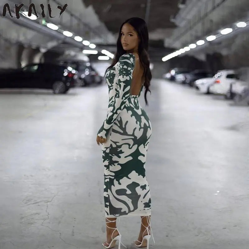 Summer Streetwear Print Dress Rieworkes