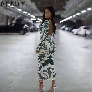 Summer Streetwear Print Dress Rieworkes
