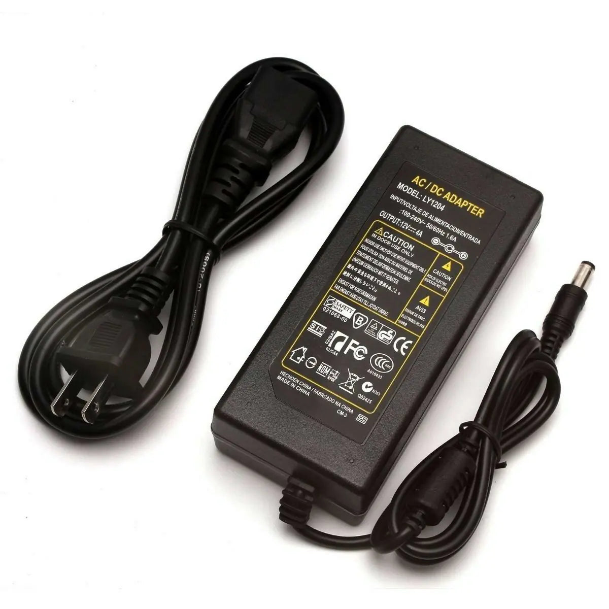 12V 1A 2A 3A 5A 6A 8A 10A Power Supply AC to DC Adapter 5050 LED STRIP LIGHT USA Rieworkes