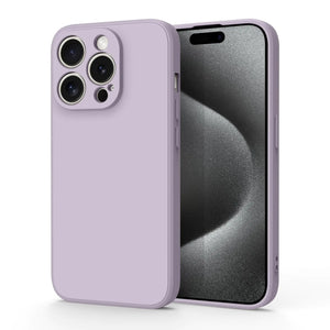 Vanjua Designed for iPhone 15 Pro Max Case Stylish Silicone Slim Full-Body Protective Phone Cover for iPhone 15 Pro Max Case (Violet) Mimarta