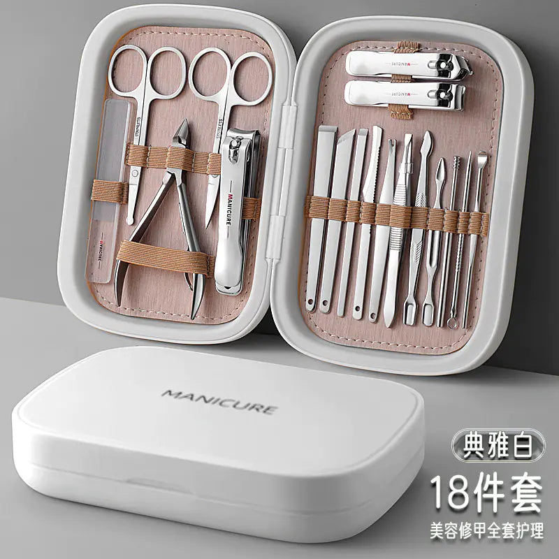 Luxury Stainless Steel Nail Clipper Set with Pliers Mimarta