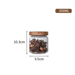 Glass Airtight Kitchen Storage Jar Rieworkes