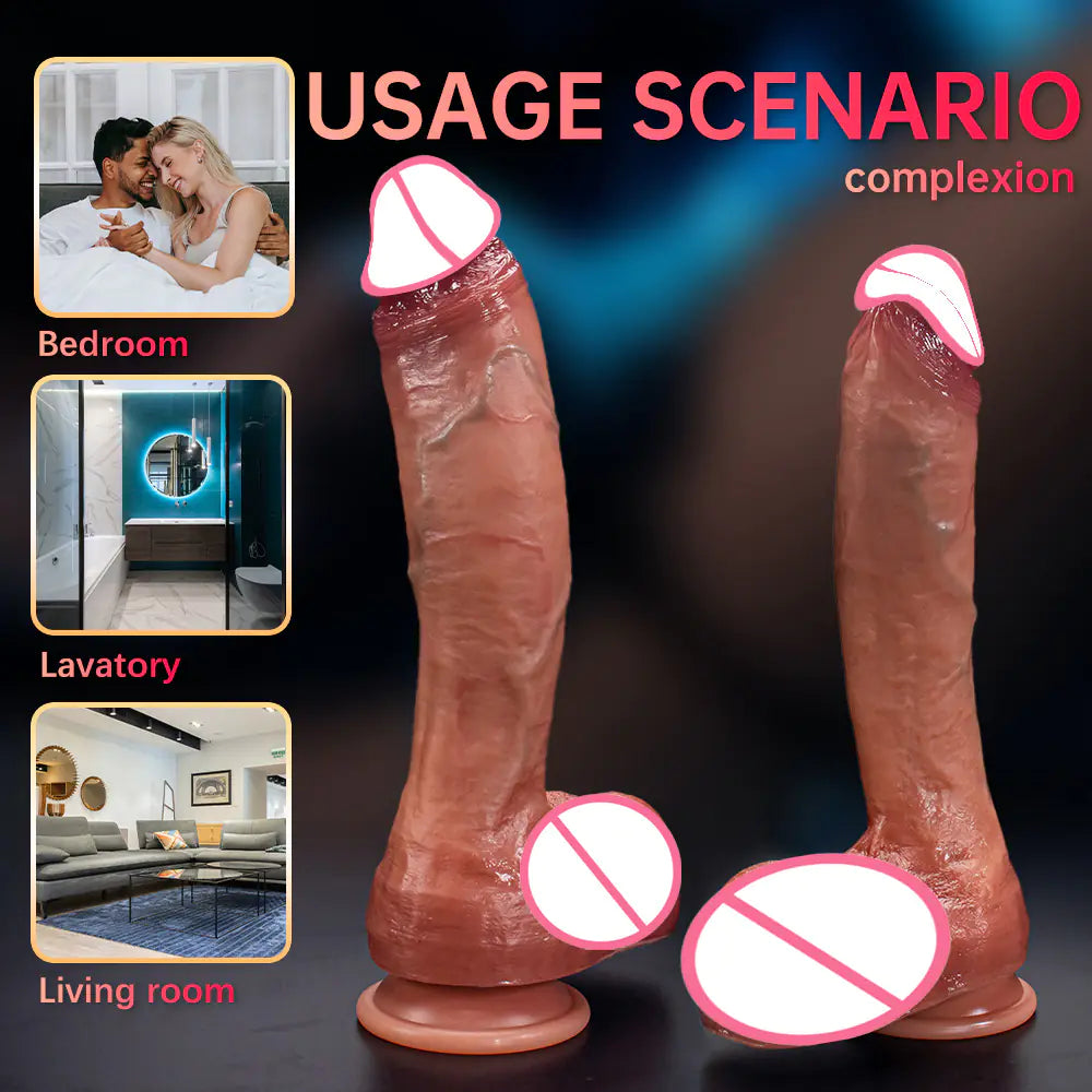 Realistic Adult Pleasure Toy for Women - Extra Long & Thick Mimarta