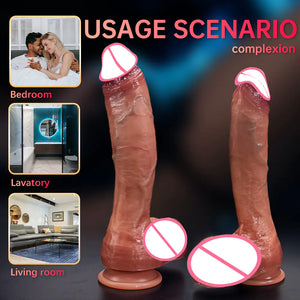 Realistic Adult Pleasure Toy for Women - Extra Long & Thick Mimarta