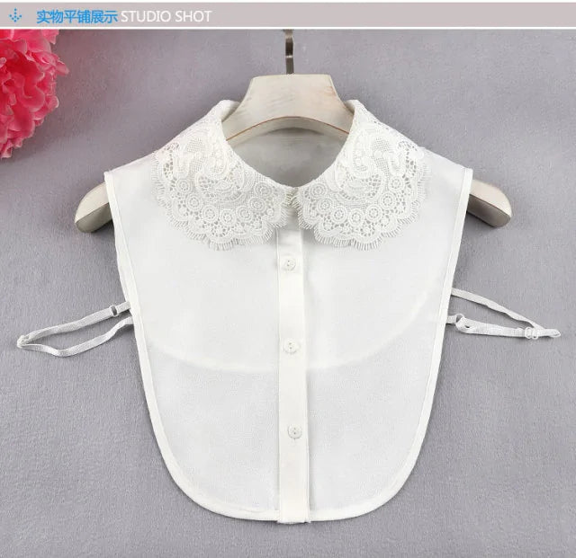 Women Detachable False Collar Rieworkes