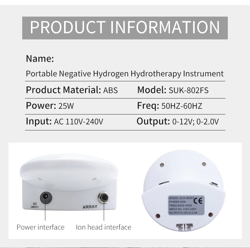 Ion Foot Bath Detox Machine Rieworkes