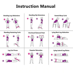 Gym Strength Resistance Bands Rieworkes