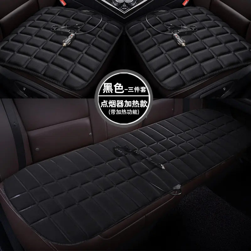 Heated Square Car Seat Cushion for Winter Decor Mimarta