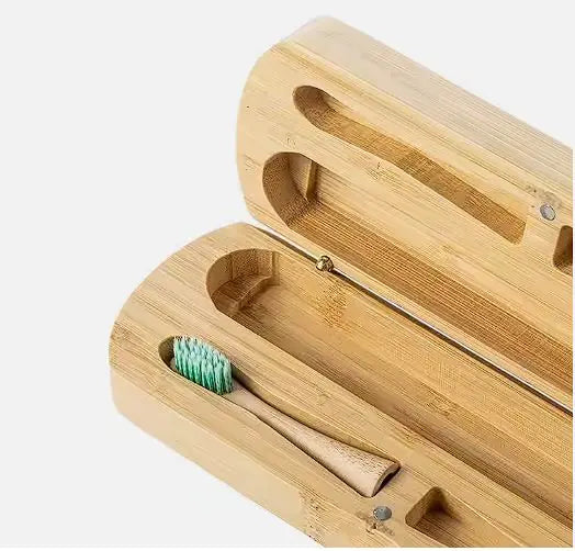 Bamboo USB Rechargeable Electric Toothbrush Rieworkes