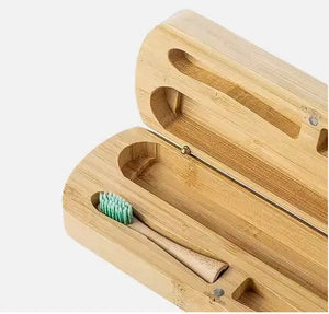 Bamboo USB Rechargeable Electric Toothbrush Rieworkes