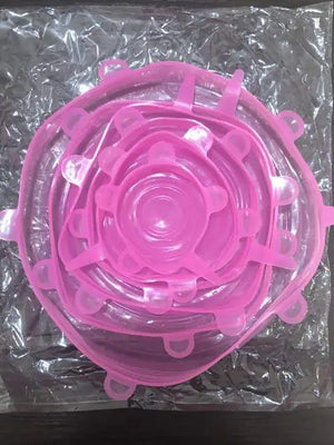 Silicone Stretch Lids Reusable Airtight Food Wrap Covers Rieworkes