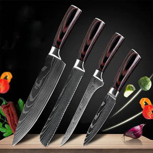 Carpenter's Special Set 6-piece Set 8-piece Set Knife Chef Knife Kitchen Knife Cooking Rieworkes