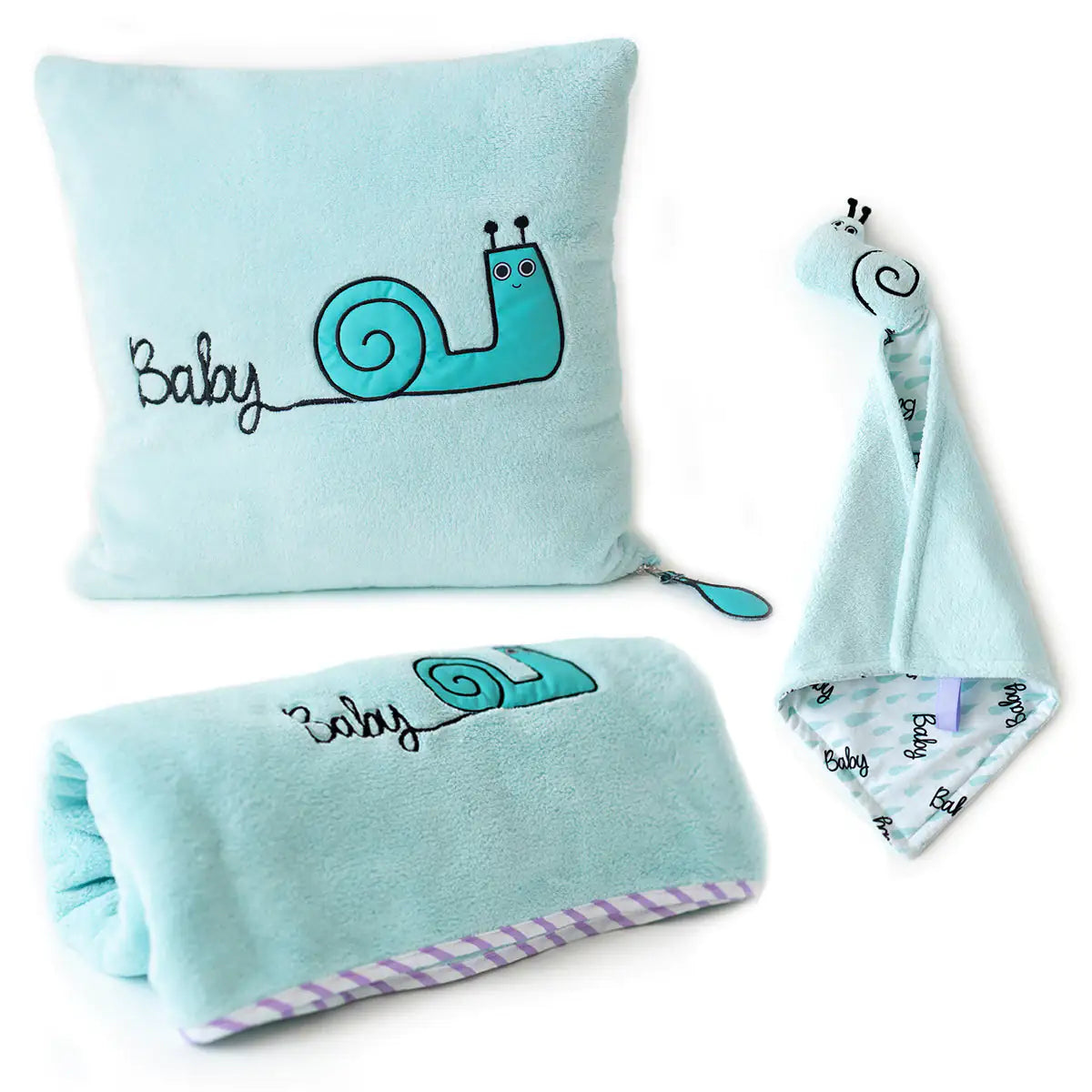 Milk and Moo Sangaloz Baby Blanket Set Rieworkes