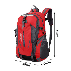 40L Men Women Travel Backpack Rucksack Camping Laptop Hiking School Book Bag USA Rieworkes