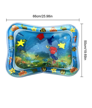 Tummy Time Inflatable Water Mat for Babies Rieworkes