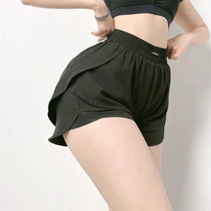 High Waist Sports Gym Shorts For Women Rieworkes