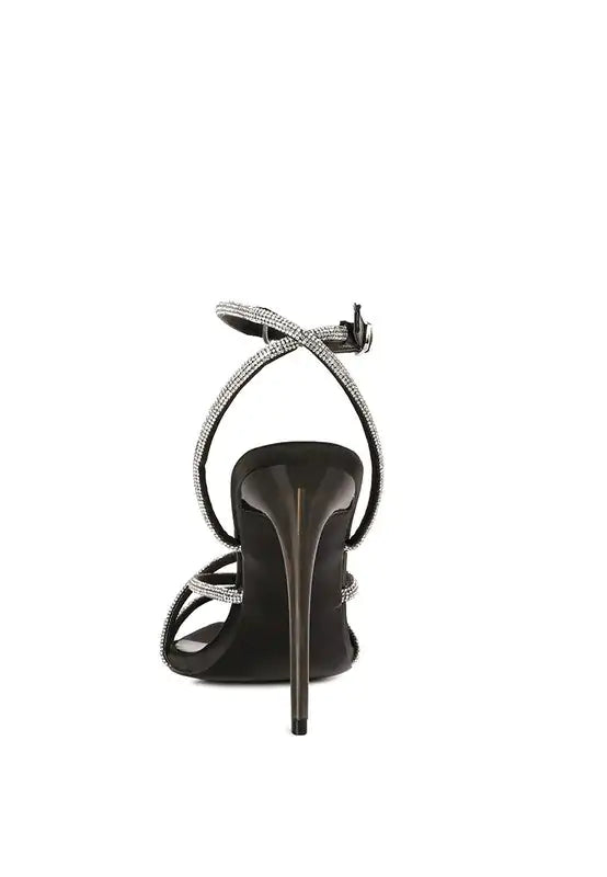 Rhinestone Embellished Stiletto Heels Rieworkes