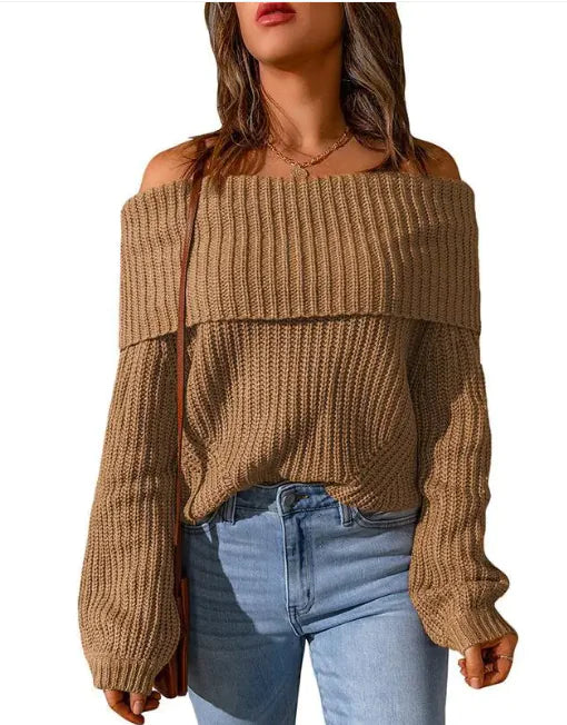Off-the-Shoulder Sweater Rieworkes