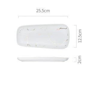 Nordic Style Fish Plate - Creative Ceramic Dish Mimarta