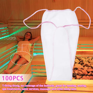 Disposable Sauna Paper Panties for Women - Breathable Mimarta
