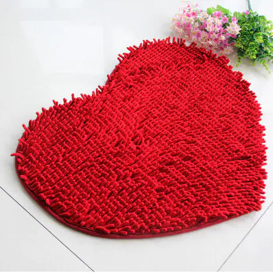 Heart-Shaped Carpet Furniture Decor Mimarta