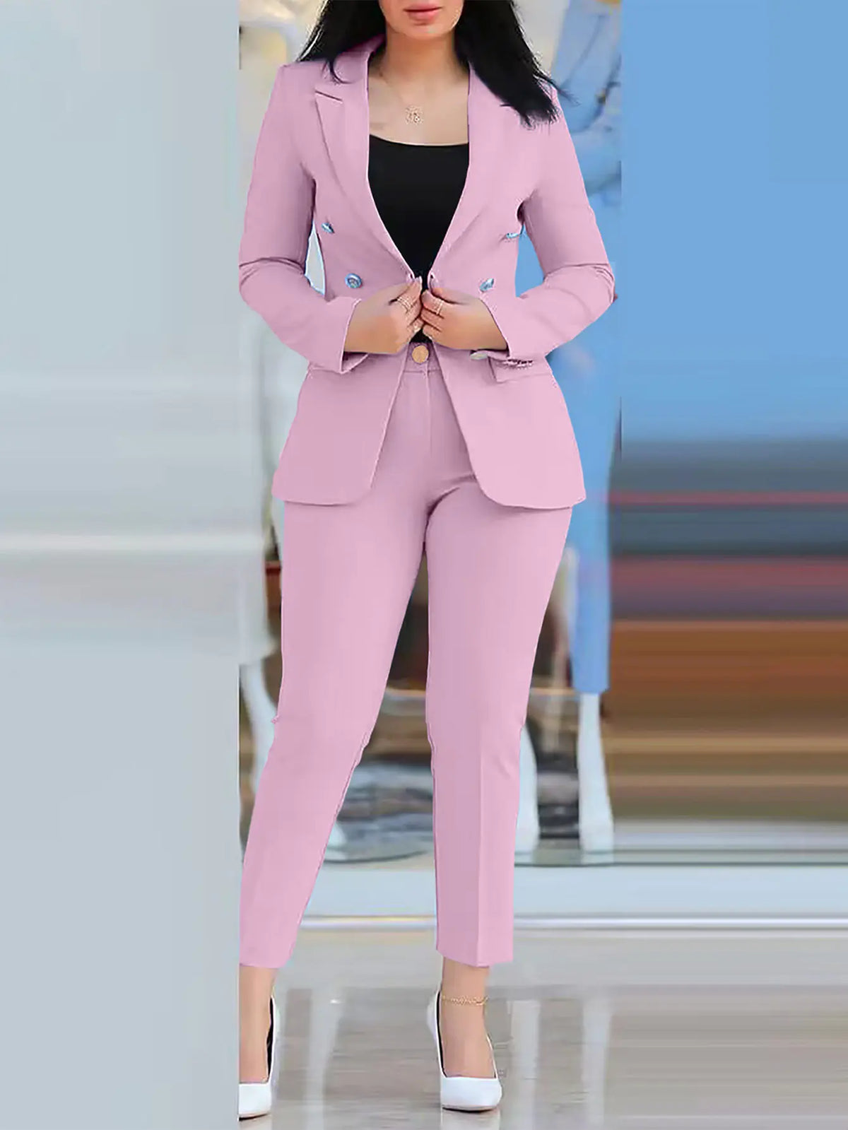 2023 Women's Casual Fashion Suit Set for Work Mimarta
