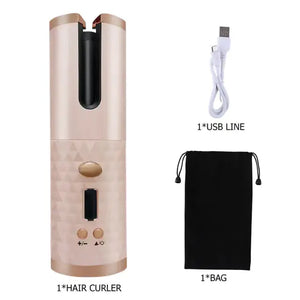 Wireless Hair Curler Rieworkes