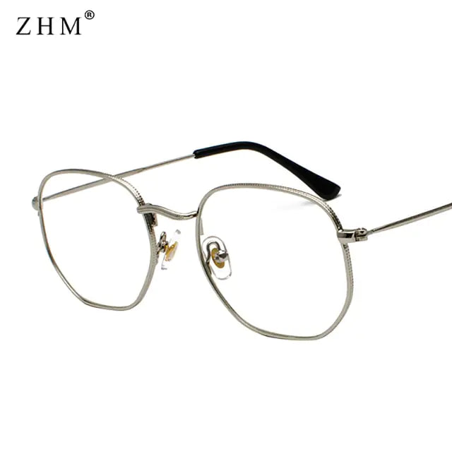 Luxury Sunglasses Classic Square Metal Frame Rieworkes
