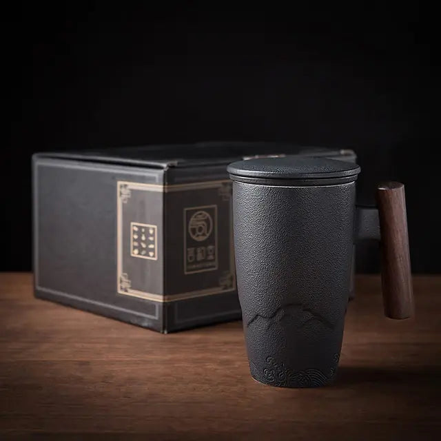 Retro Ceramic Coffee Mug Set Rieworkes