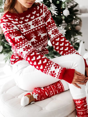Winter Christmas Sweaters Long Sleeve Rieworkes