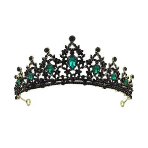 Luxury Rhinestone Bridal Crown Hair Accessory Mimarta