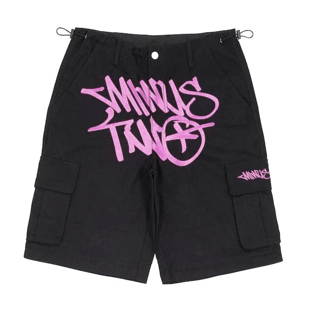 Y2k Shorts Hip Hop Denim Gym Shorts Rieworkes