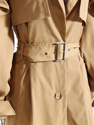 Ruffle Trench Coat Rieworkes